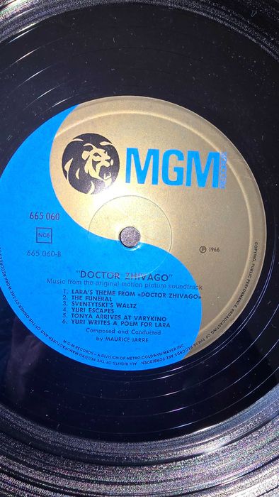 Aлбум Доктор ЖИВАГО оригиналния саундтрак