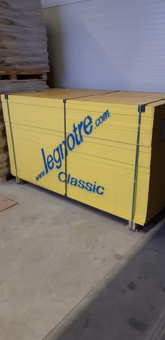 Panouri galbene cofraj Legnotre, tip doka