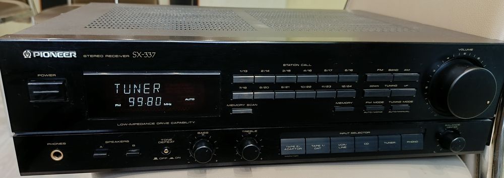 Ресивър Yamaha receiver Pioneer+cd player Yamaha и Kenwood