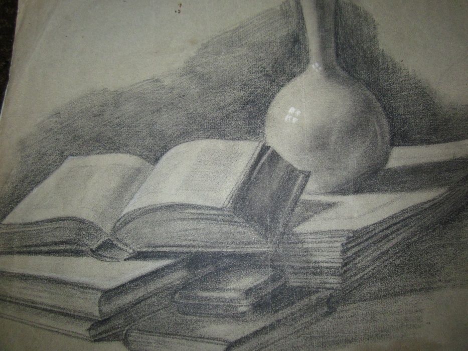 desen vechi in creion 1929 Ferencz