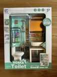 Set baie de jucarie pentru papusi cu design realist, NOU