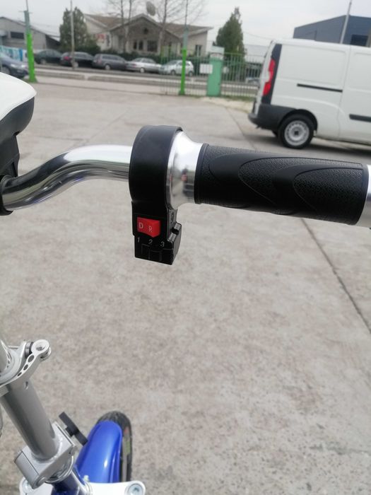 Електрическа Триколка A3 750W/48V/12Ah - BLUE (Задно предаване)