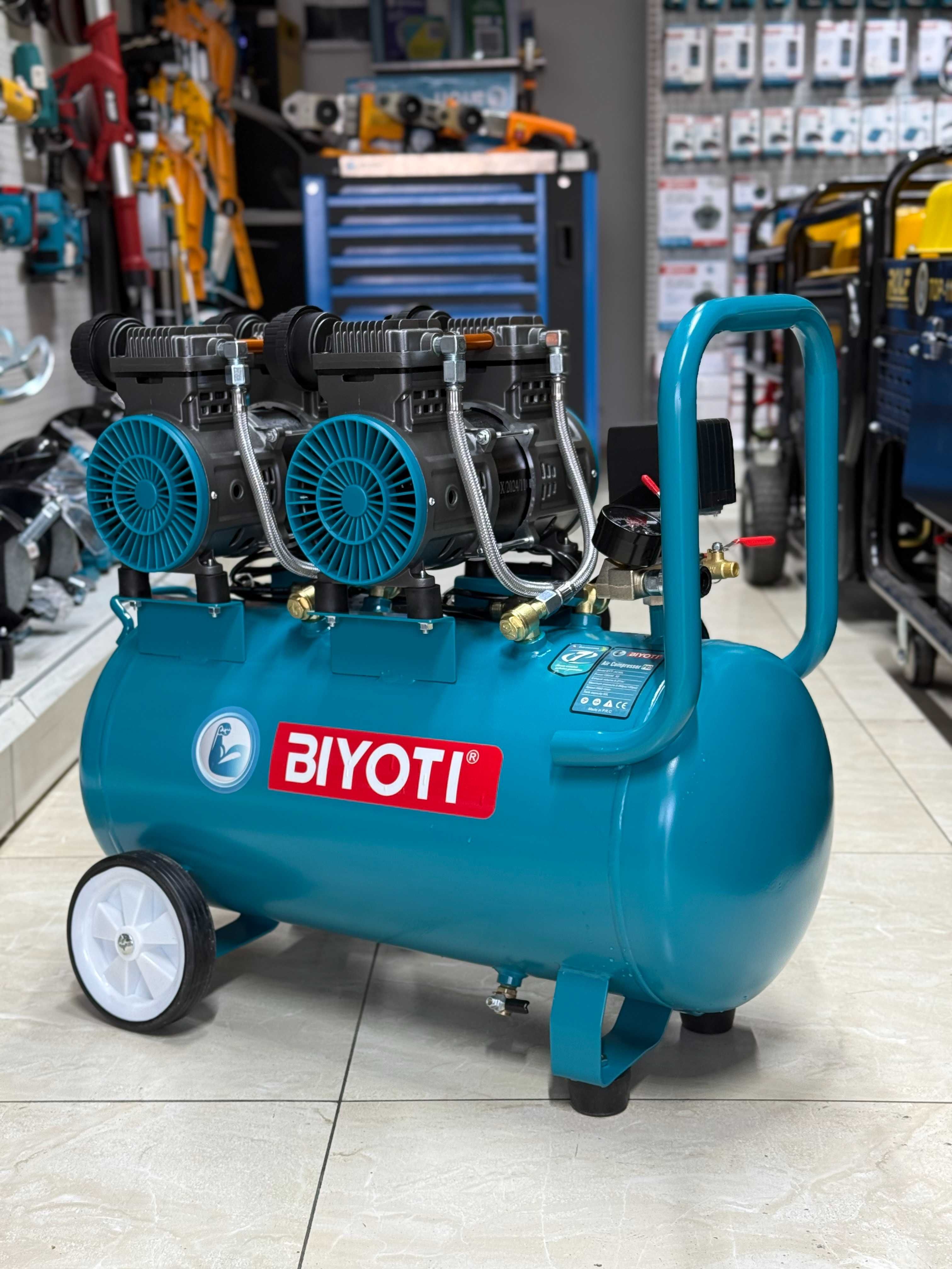 Компрессор воздушный (безмаслянный) BYT-AC50L