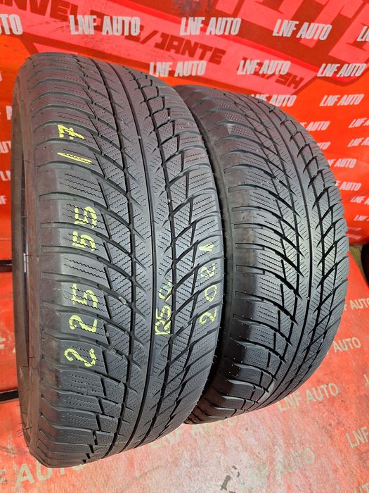 Anvelope de IARNA - 225/55/17 - BRIDGESTONE - 6.3 MM - DOT 2021 RFT !