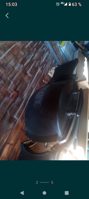 vând grătar pe gaz weber