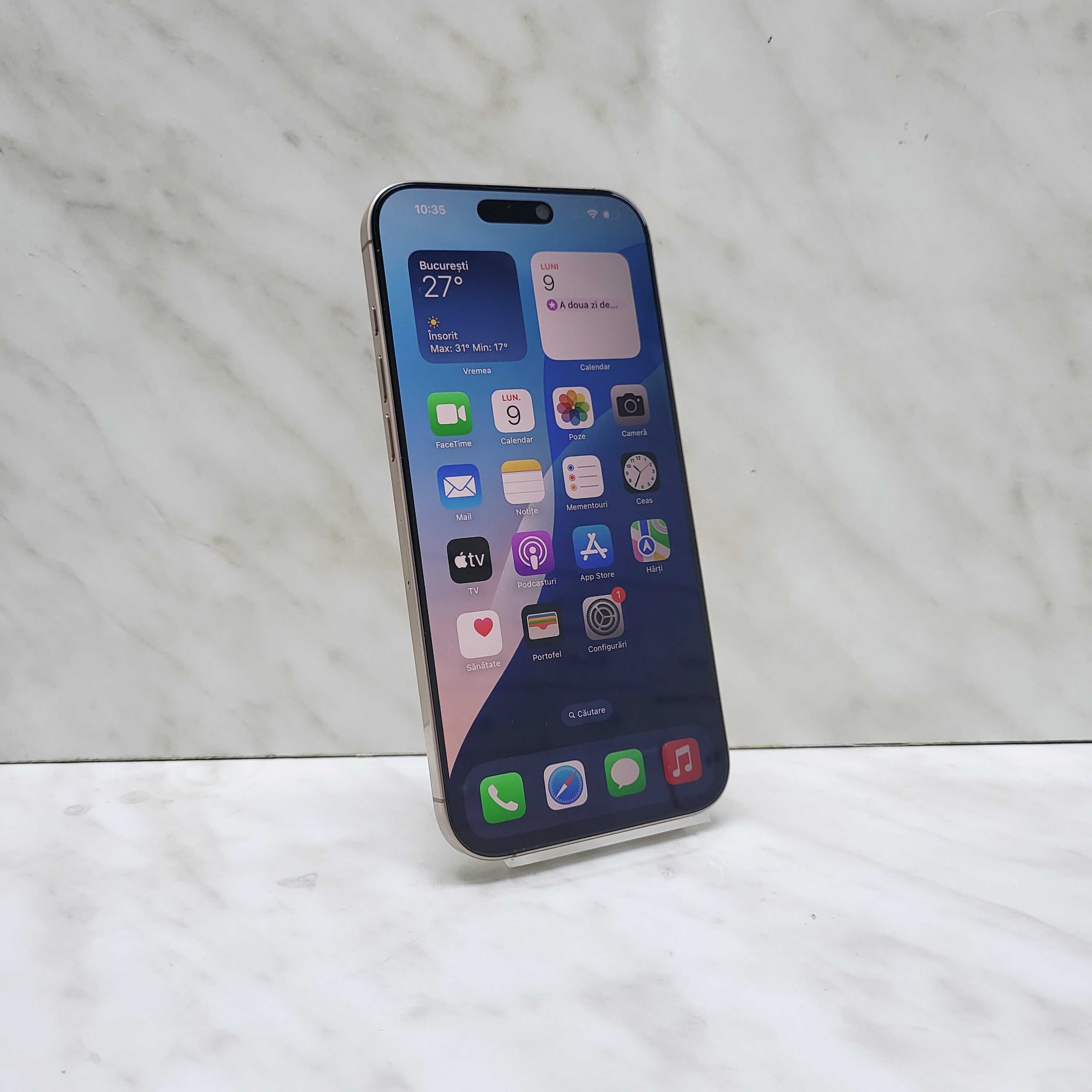 iPhone 16 Pro Max 100% baterie 256GB ZEUS Amanet Militari 31776