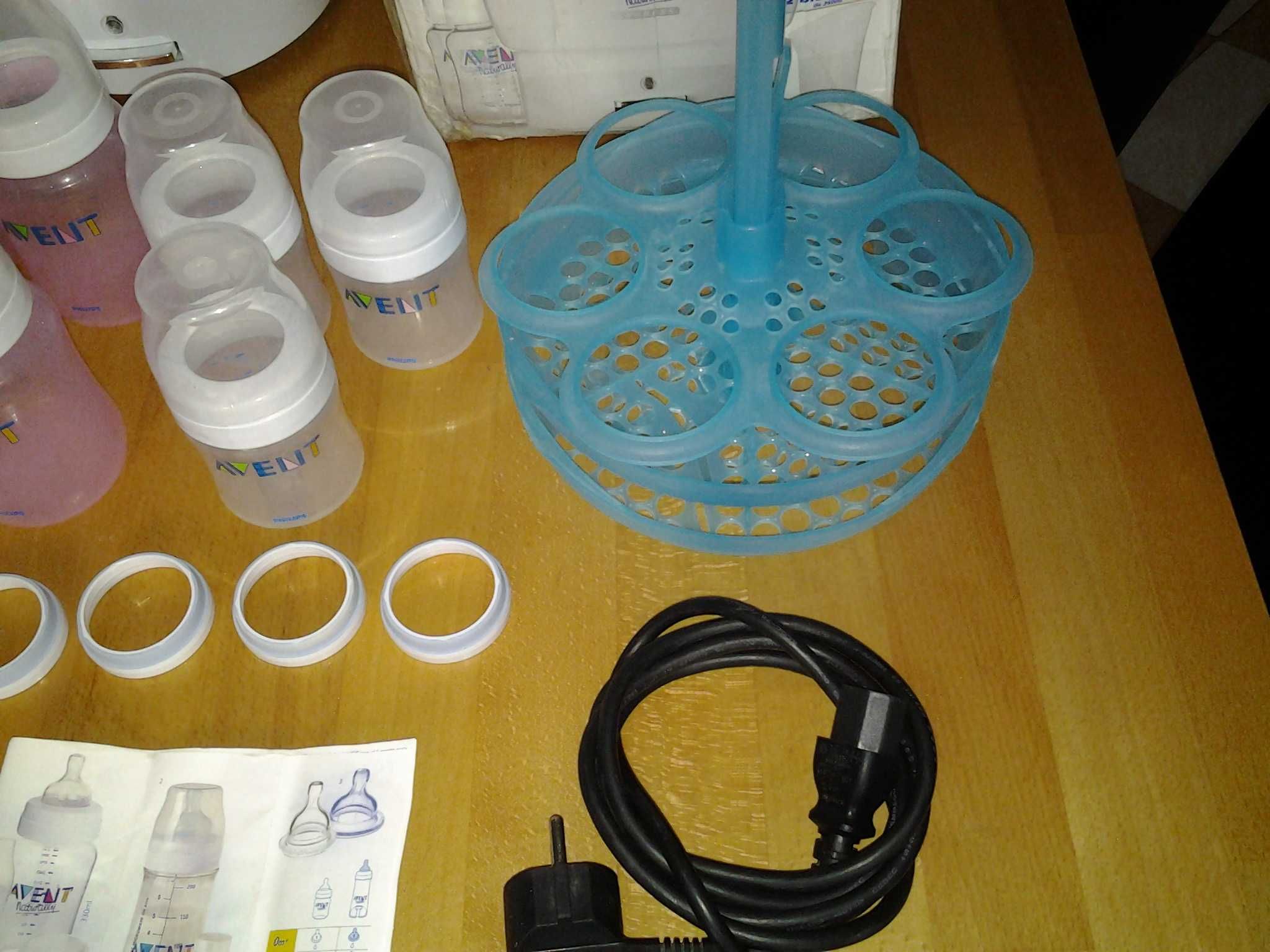 ***PHILIPS AVENT | sterilizator electric express | 6 biberoane NOI