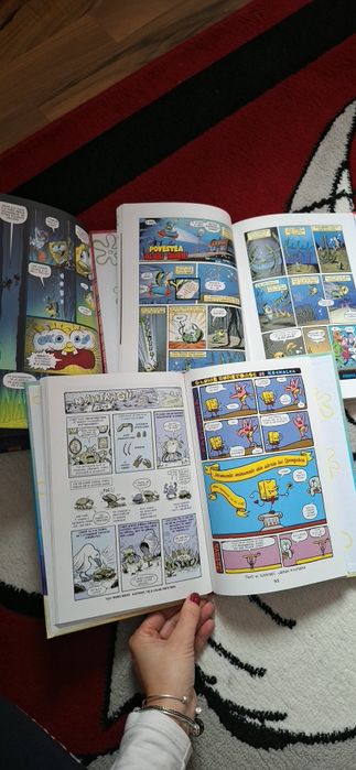 Seria SpongeBob ,nr 1,2 ,3 benzi desenate