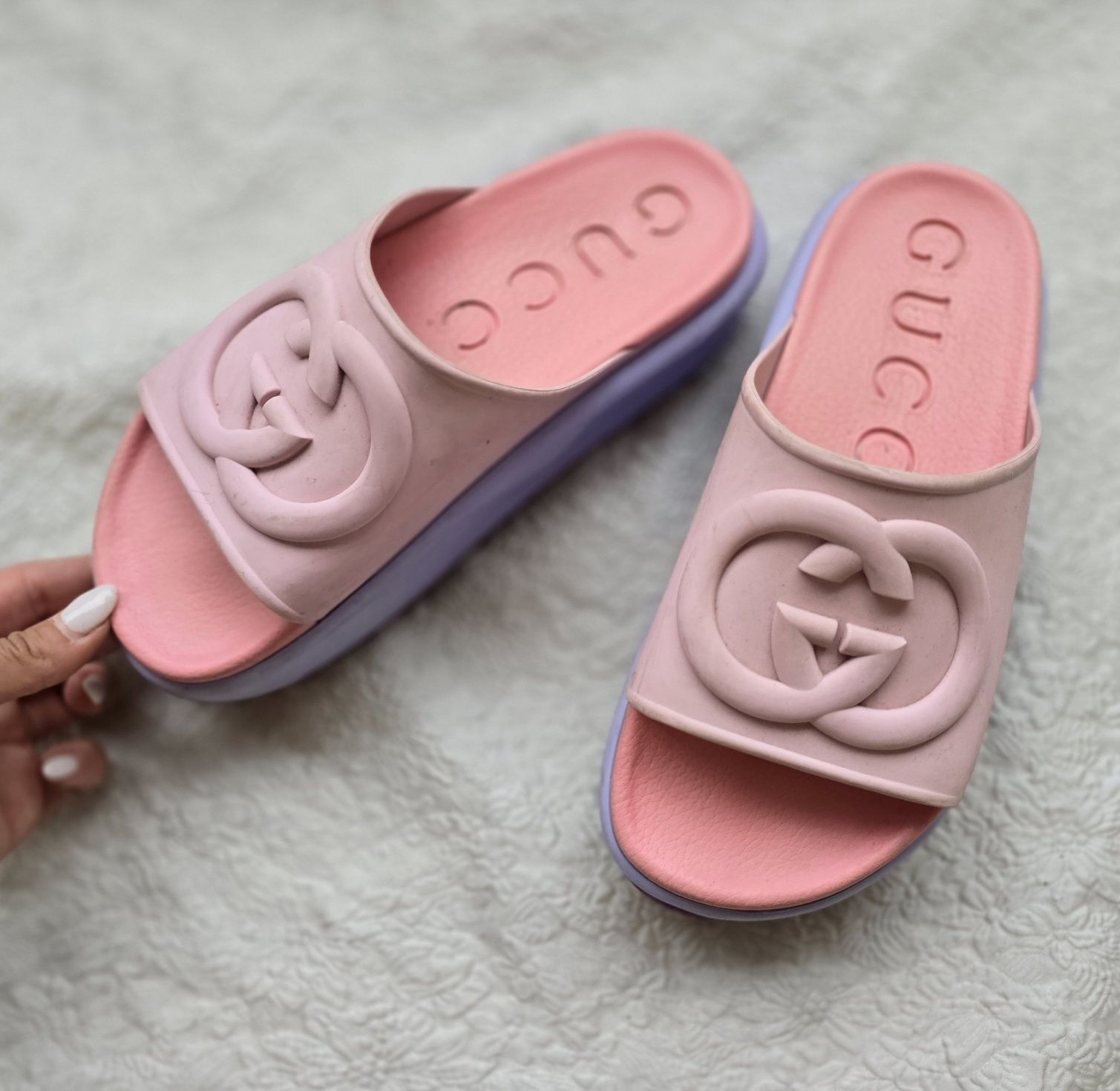 Дамски оригинални чехли  Gucci ,36 номер