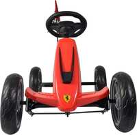 Ferrari Go Kart (licentiat)pentru copii, rosu
