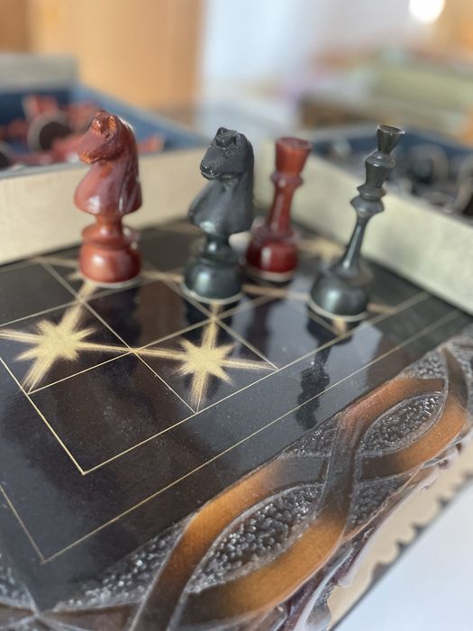 Шахматная доска ручная работа