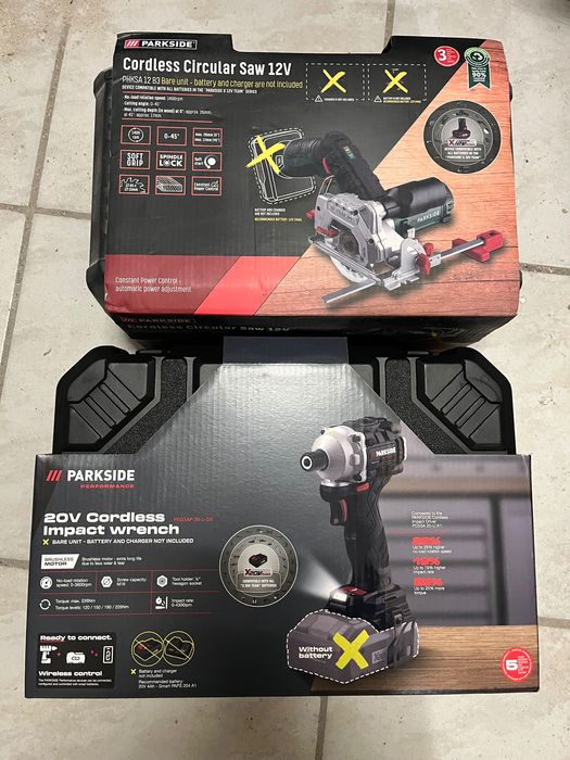 Кутии от инструменти Parkside