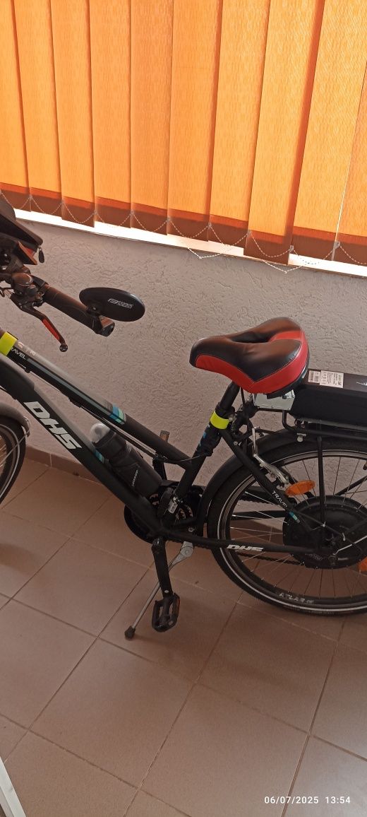 Bicicleta electrificată
