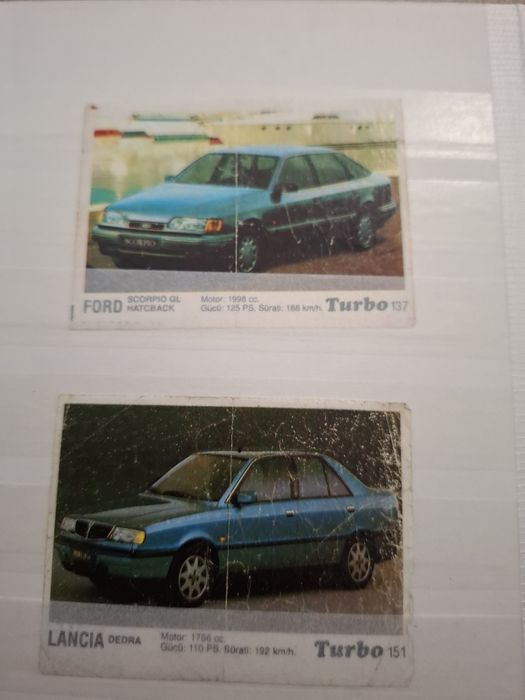 Tichete turbo colecție stare impecabila