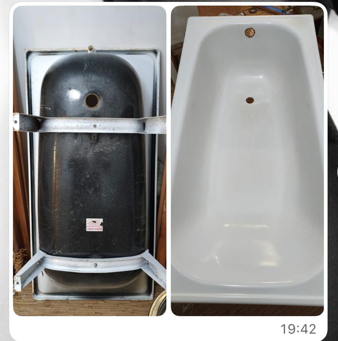 Ванна маталлическая