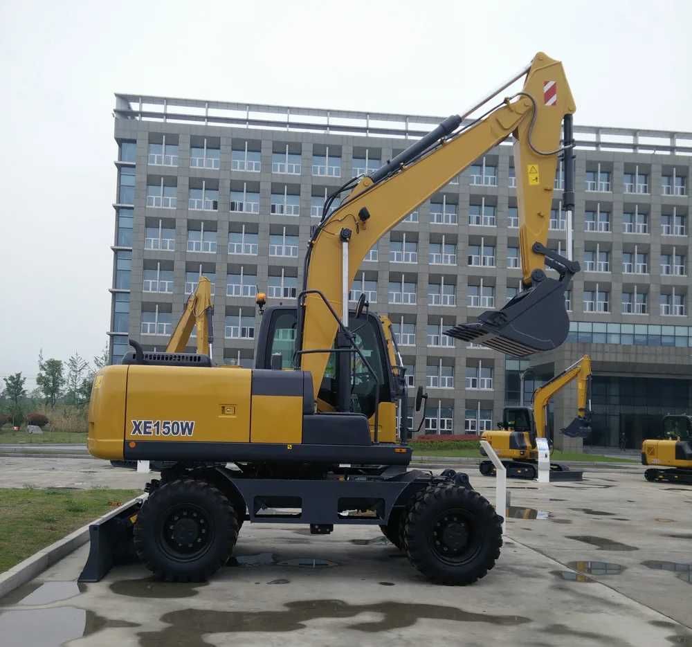 Колёсный экскаватор UZXCMG XE75W Куб 0,4 Длина стрелы 6,43 м