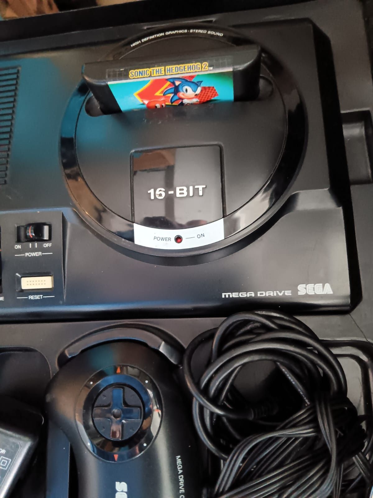Consola Sega mega drive 1, 16-Bit , joc Sonic 2 inclus ( Functional )
