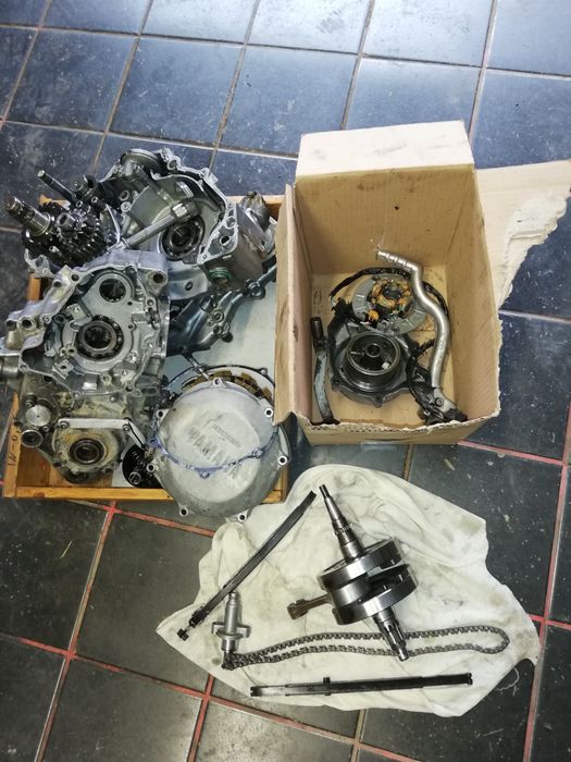 Yamaha yz 426 f  wr 400 yz 450 f на части