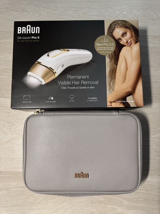 Epilator IPL Braun Silk-expert PRO 5 PL5054 nefolosit