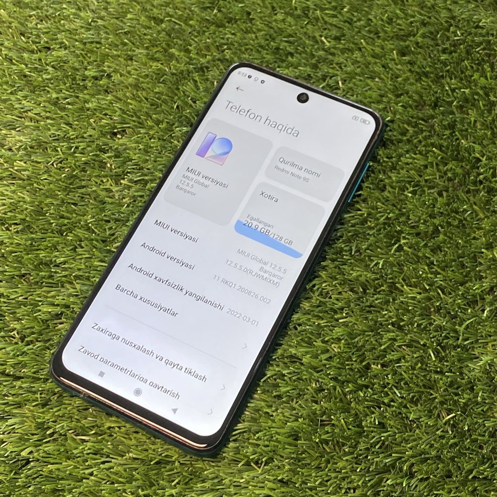 Redmi Note 9s 128 Gb