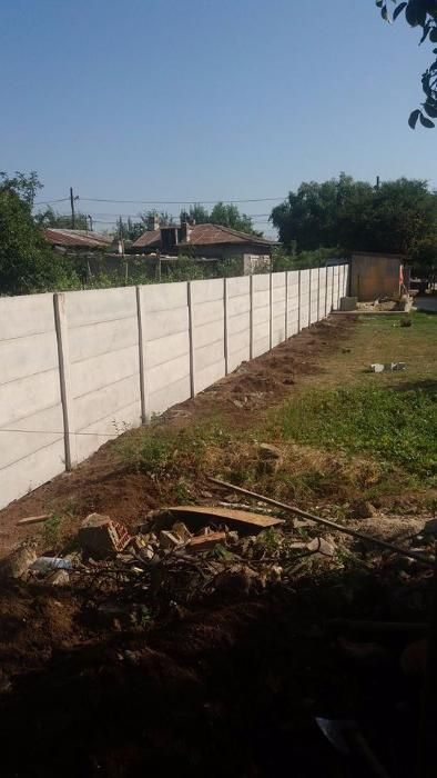 Gard beton garduri beton 250 lei ml montaj transport inclus