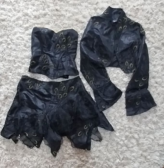 Set dama Corset,Fusta,Bolero