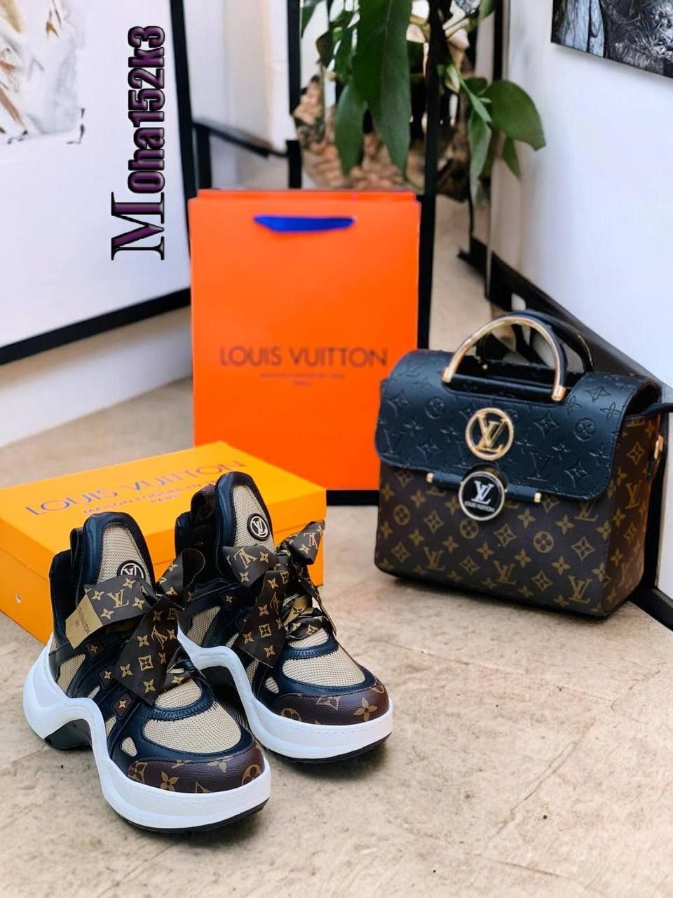 Adidasi dama superbi Louis Vuitton