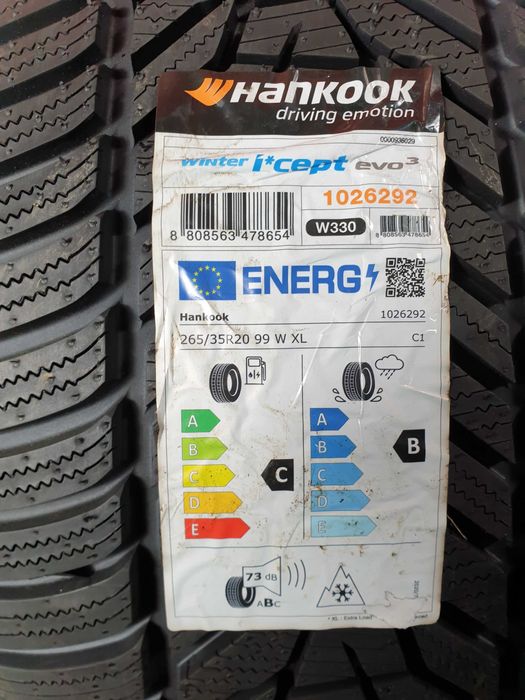 Anvelope de IARNA - 265/35/20 - 295/30/20 - HANKOOK - NOI - DOT 2021 !
