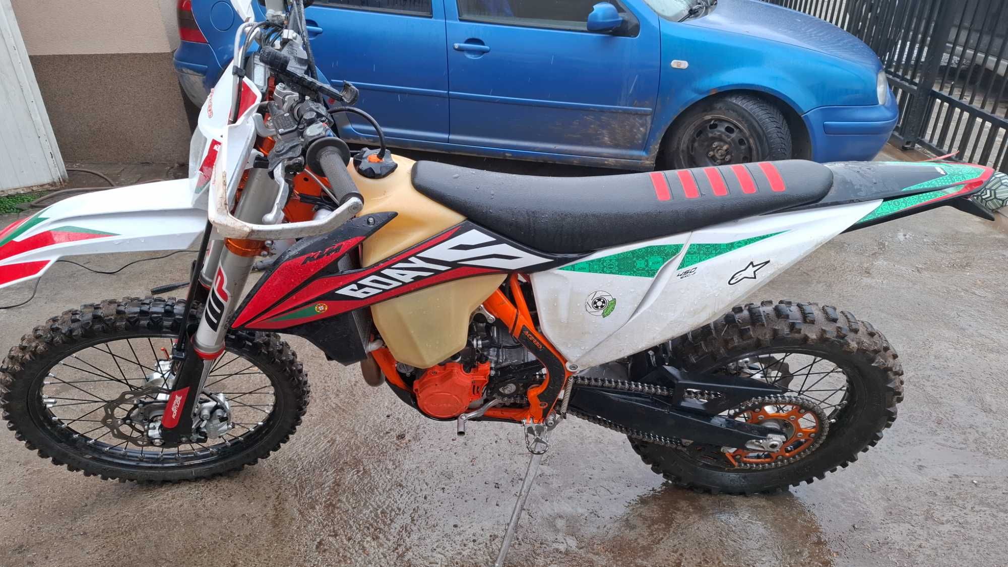 KTM EXC 450F сто мото часа реални
