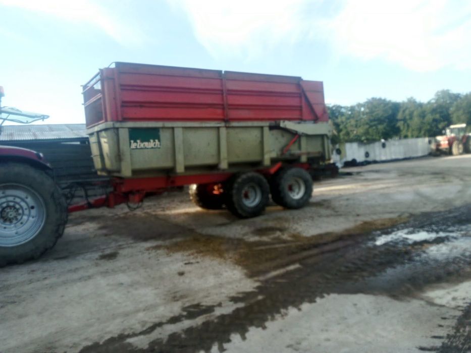 Remorcă basculabilă 8 t