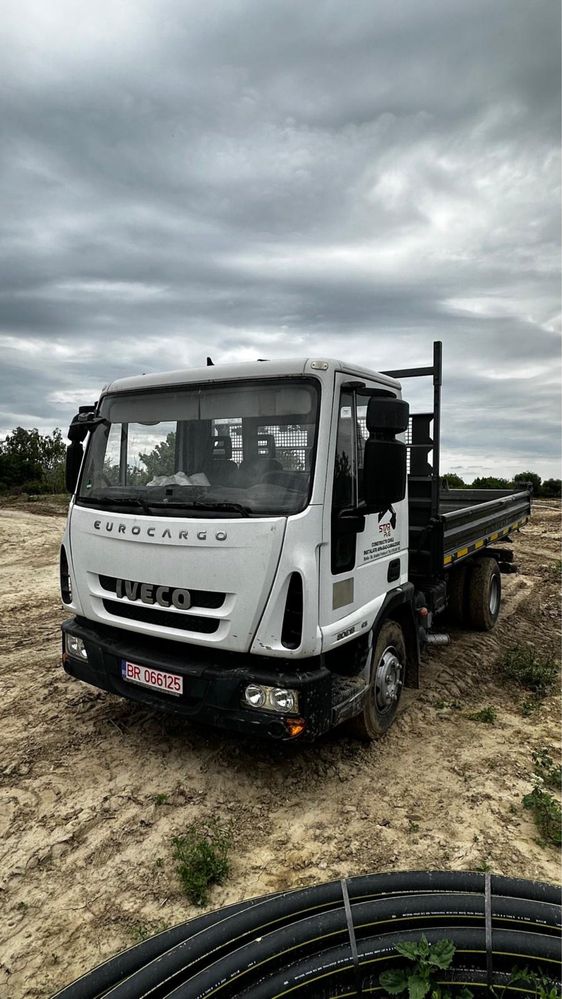 Vand Autoutilitara Iveco eurocargo 80E18 basculabila 3 parti