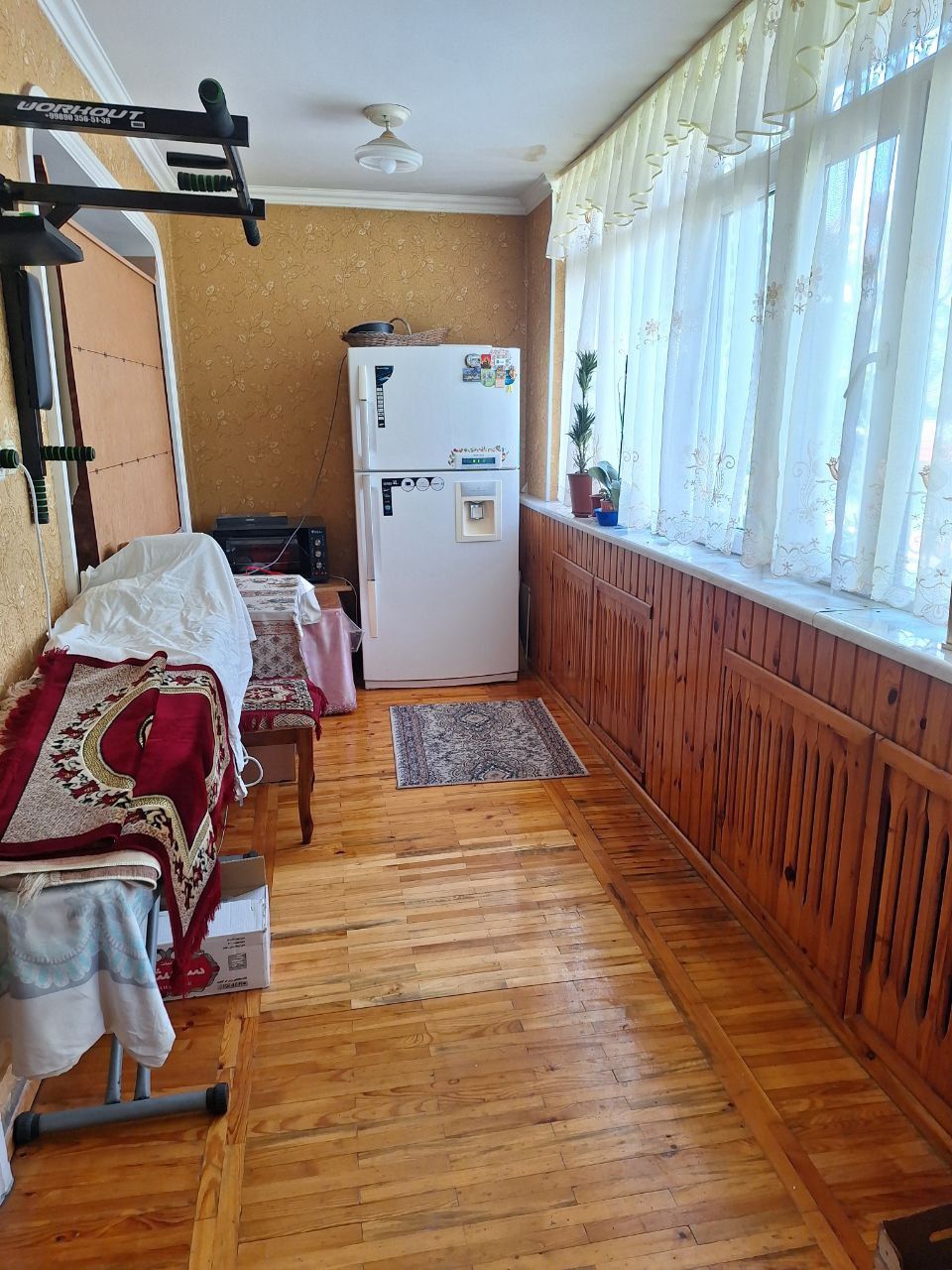 Юнусобадский р-н Ц-6 2/2/4 77 серия 60м²