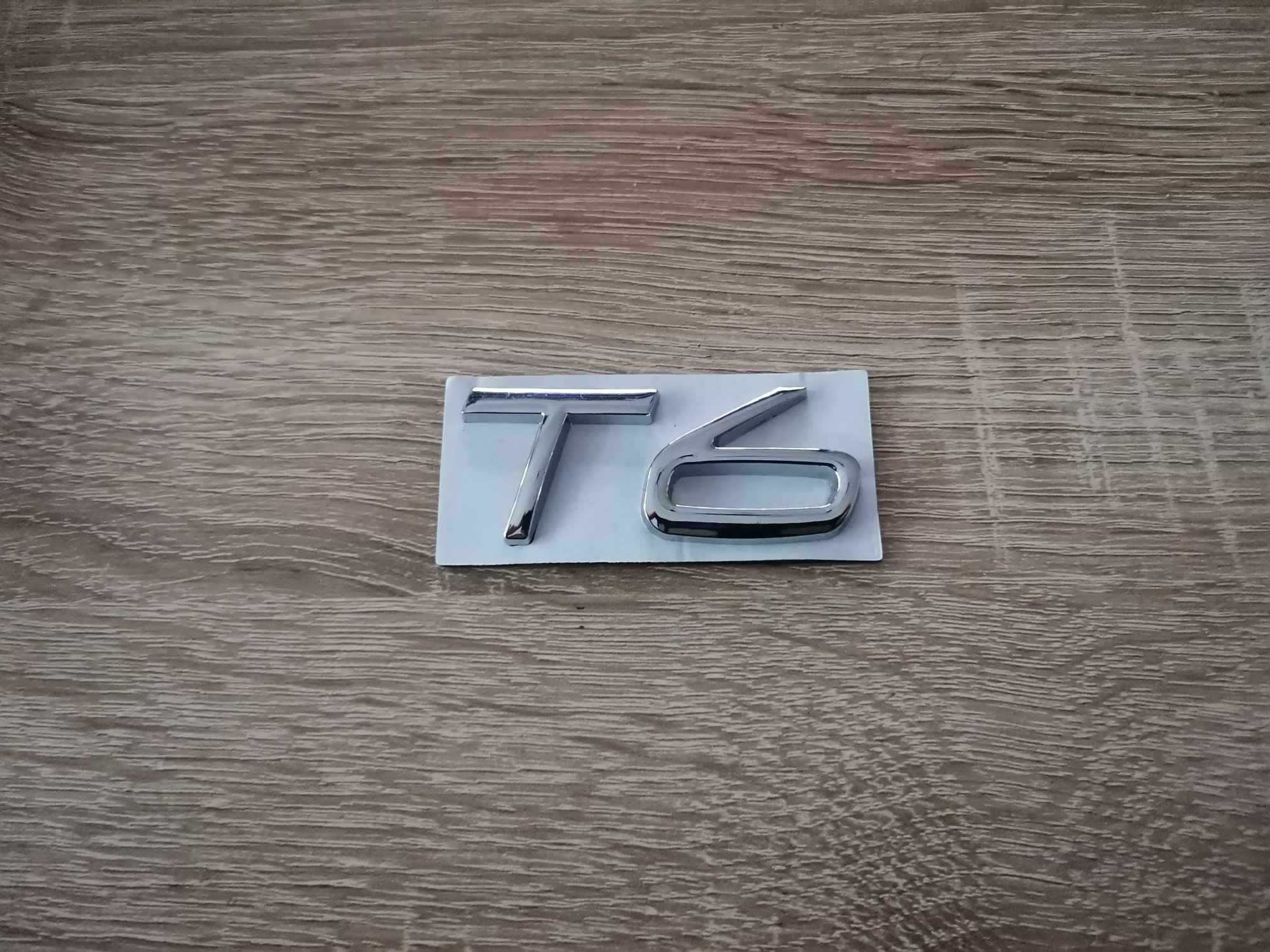 сребристи емблеми лога Волво Volvo T6