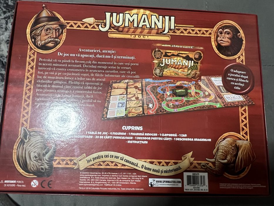 Joc Jumanji in limba Romana