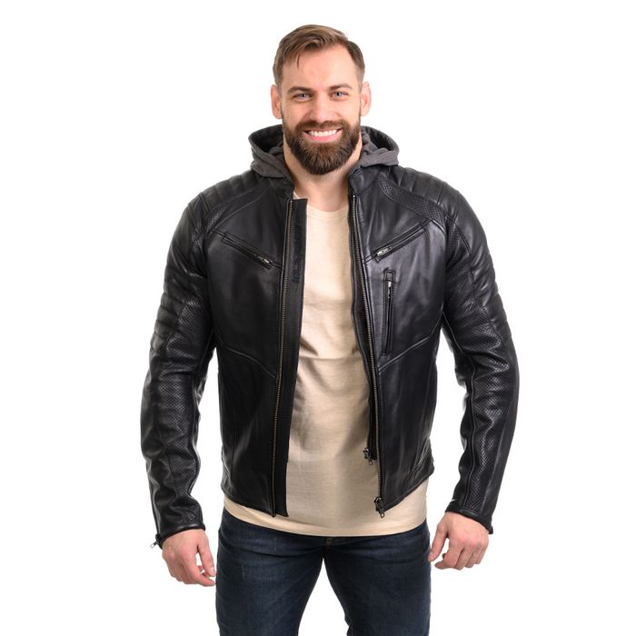 Geaca Moto iarna Piele NATURALA - Modeka Bad Eddie XL - NOUA!