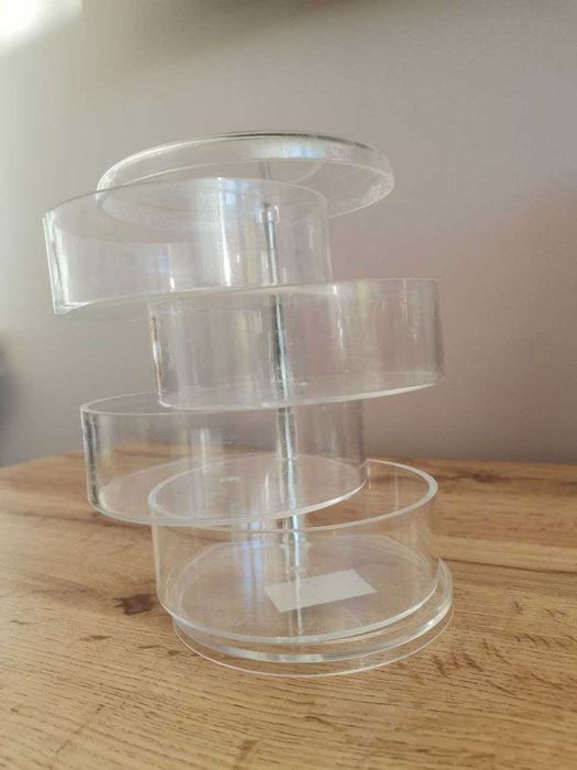 Прозрачен органайзер за козметика Wenko DE – 4 отделения, акрил НОВ DE