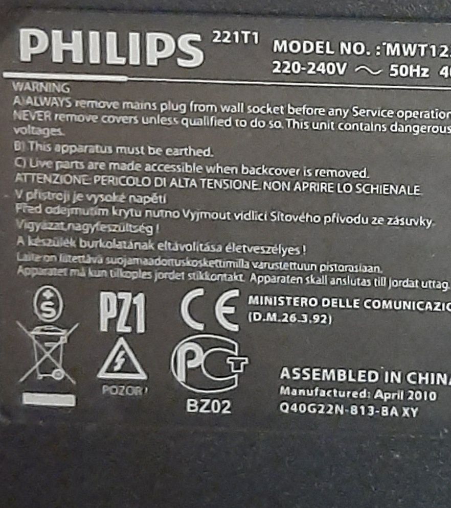 TV Philips(monitor Pc)