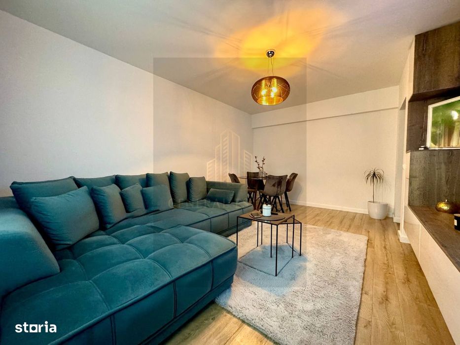 Vânzare apartament - 2 camere, 53 mp Complet mobilat si utilat tehnic