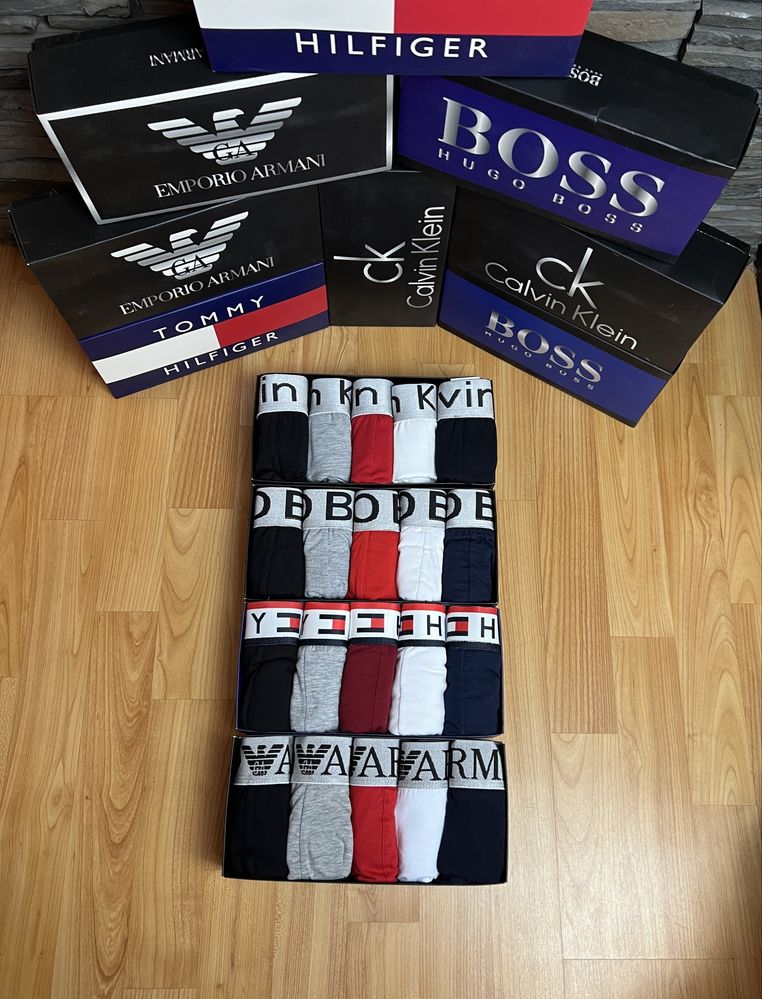 Set 5 boxeri - model la alegere - calitate PREMIUM - size M L XL XXL