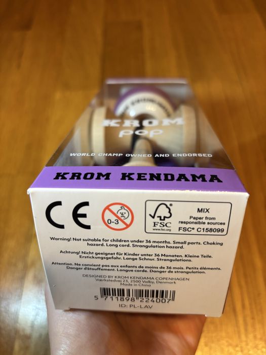 Kendama KROM Pop sticky