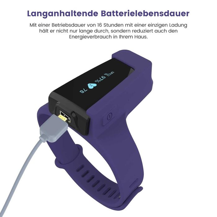 Pulsoximetru,din sânge,Monit de oxigen în somn cu vibratie antisforait