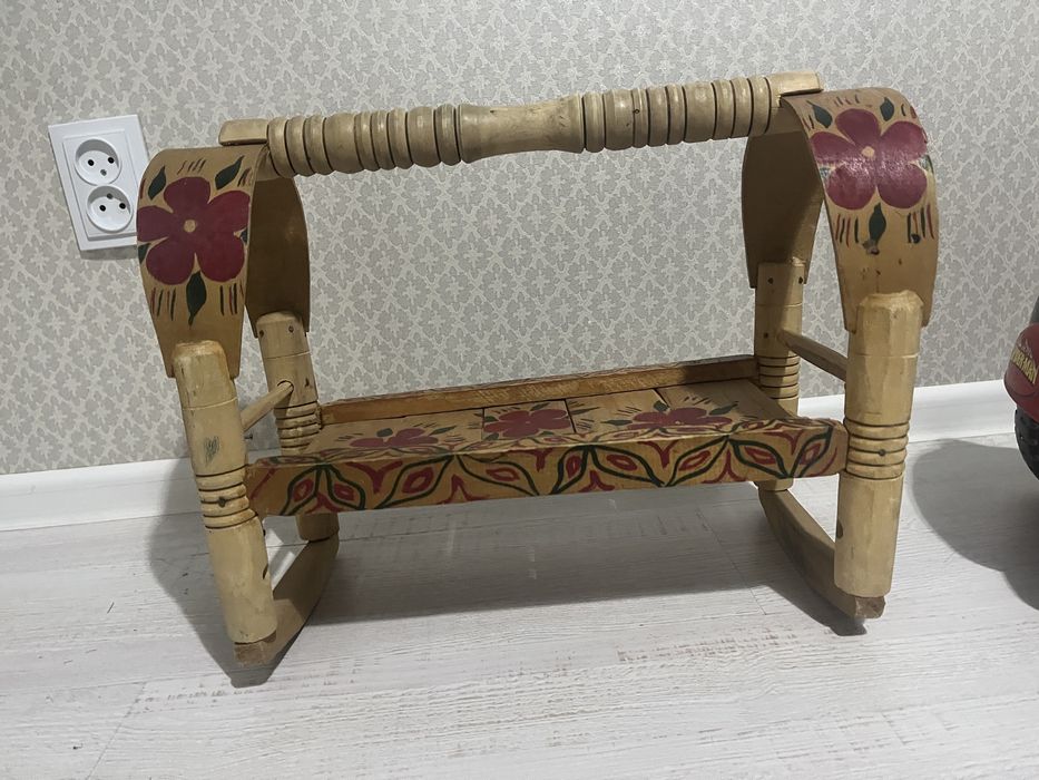 Куклаға арналған бесік 3000 тг. АҒАШТАН ЖАСАЛҒАН