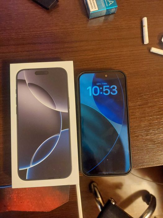 Vand iphone 16 pro max Black Titanium