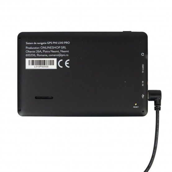 GPS auto, camion- L510 PNI - gata de drum, igo primo