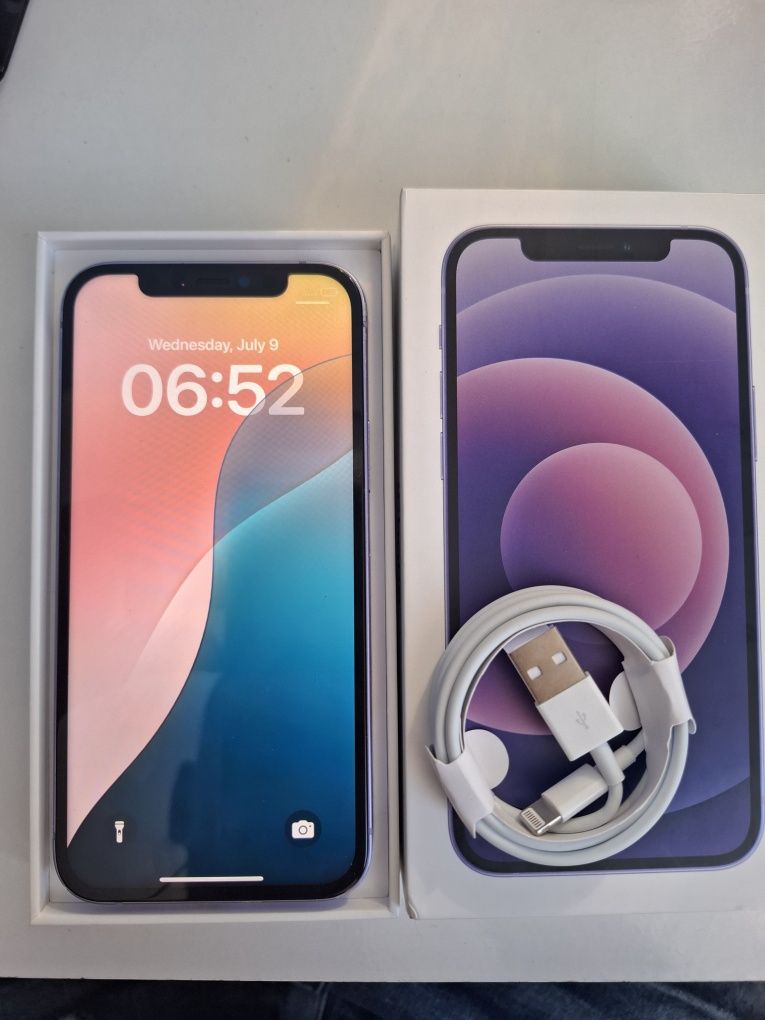 Iphone 12 128GB + пълен комплект. Възможен коментар.