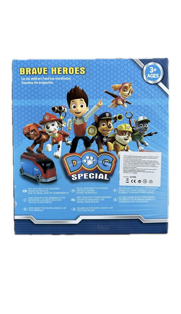 Set cu 6 figurine Patrula Catelusilor, Paw Patrol, Dog Special, NOU