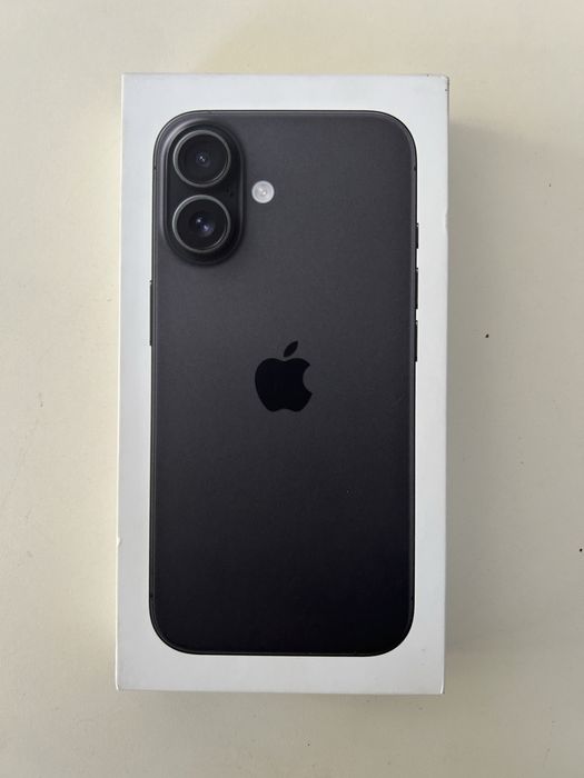iPhone 16 Black 128GB Неразопакован Гаранция