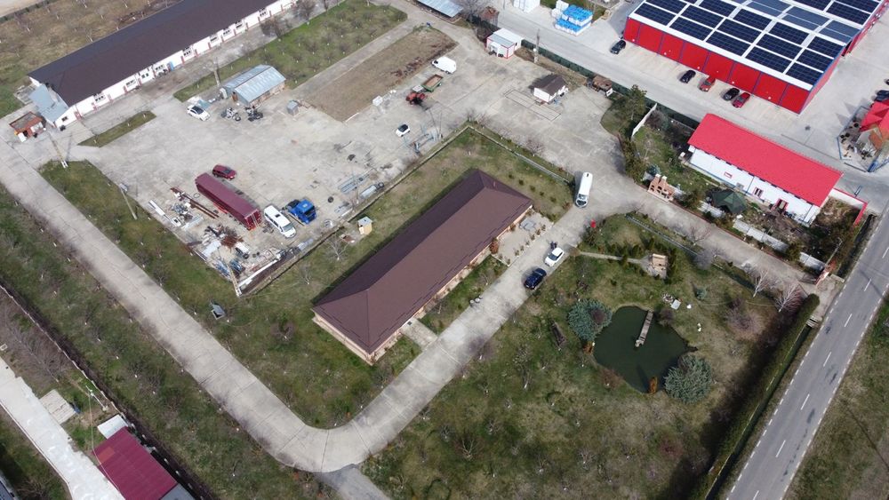 Km 70 A1- DE VÂNZARE-20.000 mp + Hale de producție!