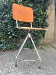 Scaun reglabil lemn metal birou Ikea