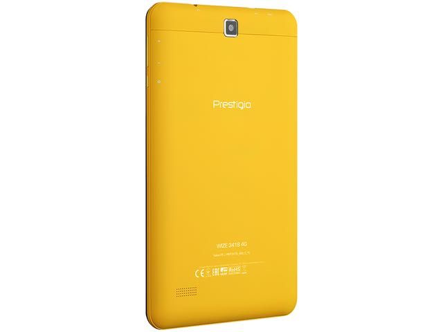 Prestigio WIZE 3418 4G 8GB, жълт цвят